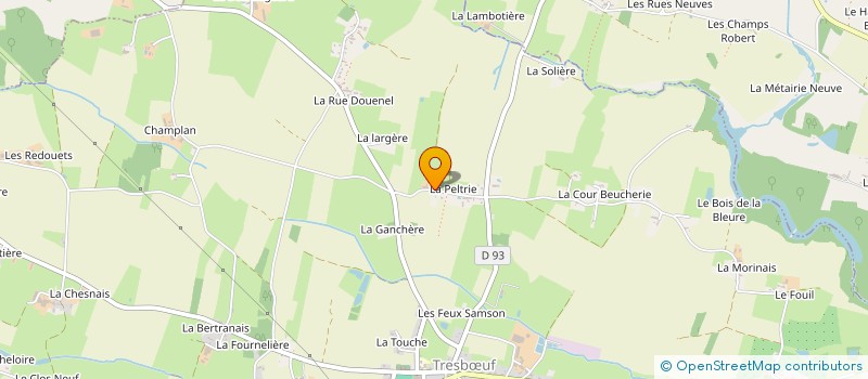 localisation de l'entreprise SCI GLENNANDRE  TRESBUF