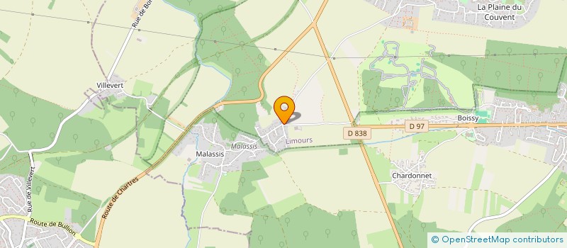 localisation de l'entreprise SCI GLFC  LIMOURS