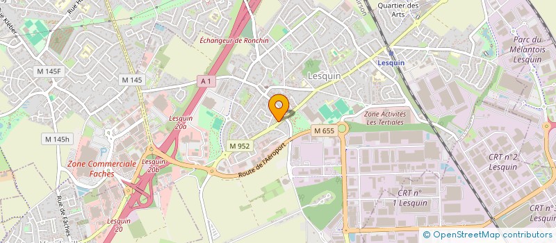 localisation de l'entreprise SCI GLION à LESQUIN