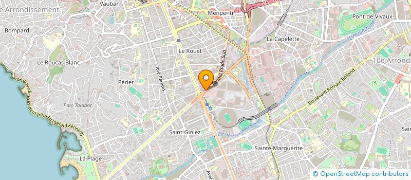 localisation de l'entreprise SCI GLIPPER à MARSEILLE