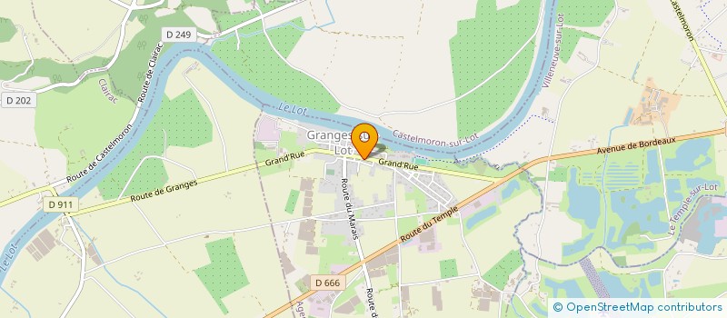 localisation de l'entreprise SCI GLJ  FONGRAVE