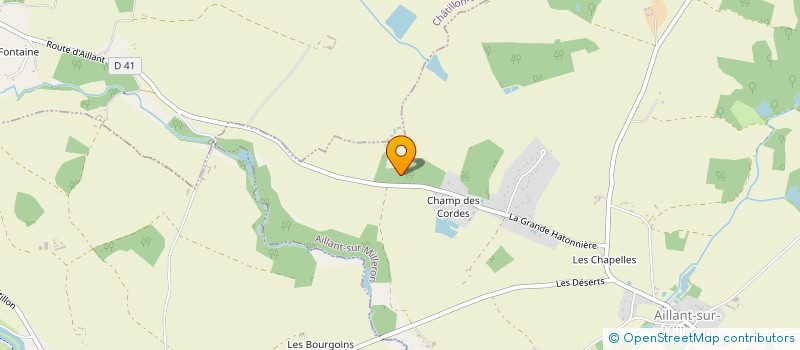 localisation de l'entreprise SCI GLM à CHATILLON-COLIGNY