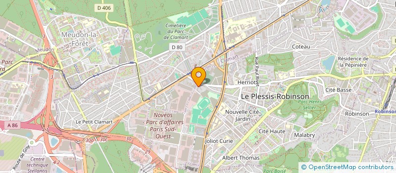 localisation de l'entreprise SCI GLM IMMOBILIER à LE PLESSIS-ROBINSON