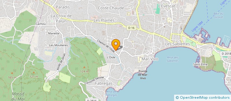localisation de l'entreprise SCI GLM LOCATION IMMOBILIER à LA SEYNE-SUR-MER