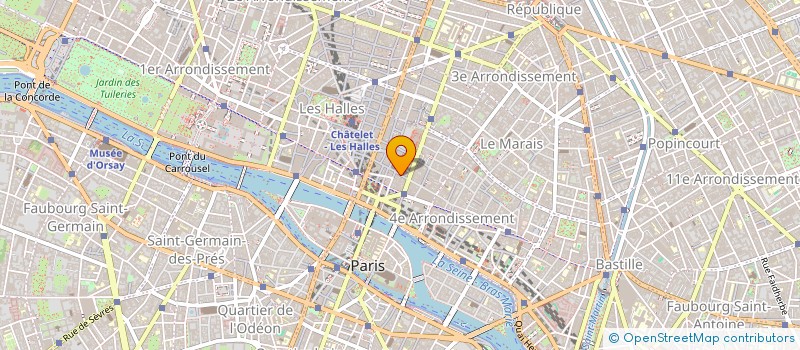 localisation de l'entreprise SCI GLMB ONE  PARIS