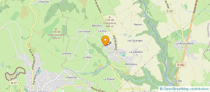 localisation de l'entreprise SCI GLN à SAINT-JOSEPH
