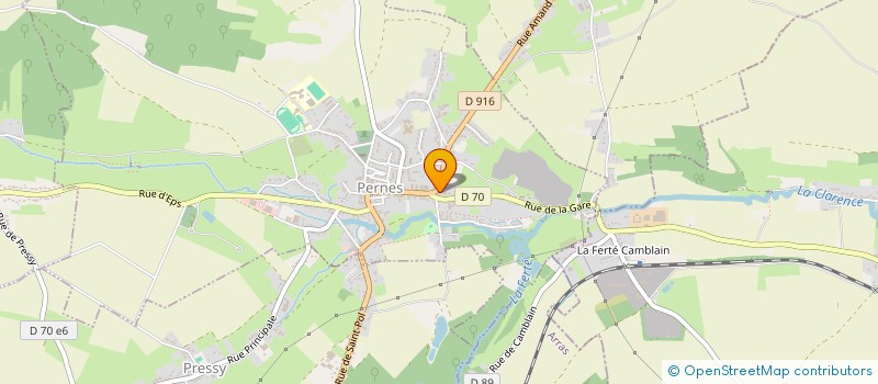 localisation de l'entreprise SCI GLN  PERNES