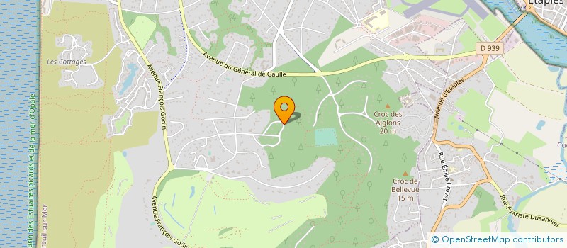 localisation de l'entreprise SCI GLOB à LE TOUQUET-PARIS-PLAGE