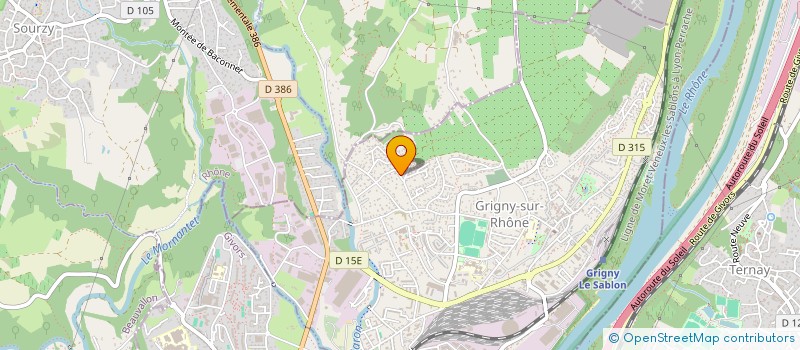 localisation de l'entreprise SCI GLOB  GRIGNY