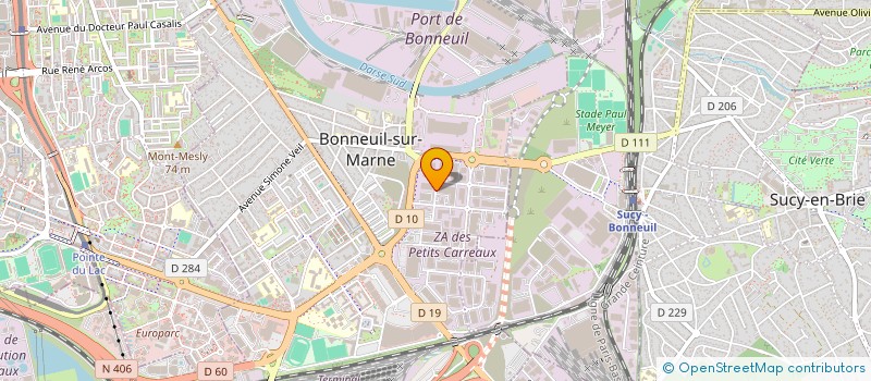 localisation de l'entreprise SCI GLOBAL IMMO à BONNEUIL-SUR-MARNE