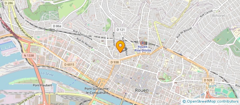 localisation de l'entreprise SCI GLOBE ROSE à ROUEN