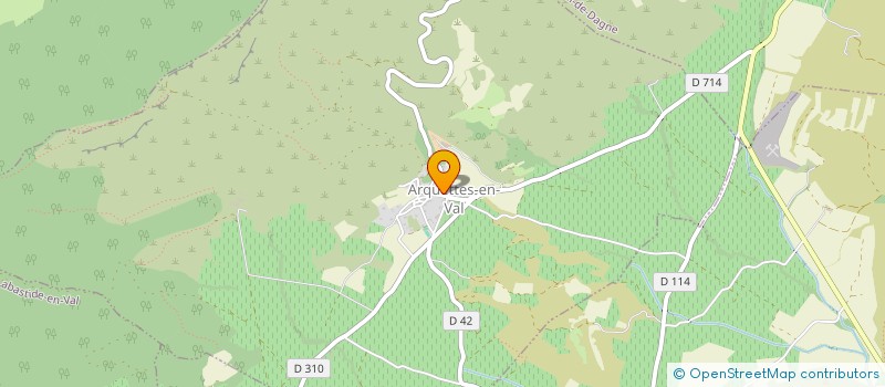 localisation de l'entreprise SCI GLOBE TROTTER  FAJAC EN VAL