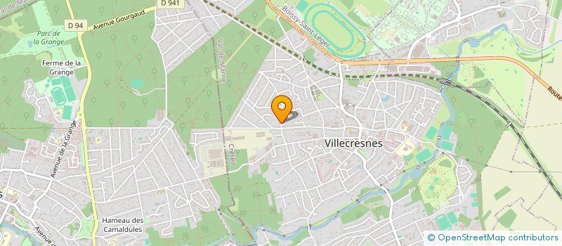 localisation de l'entreprise SCI GLOBERI  VILLECRESNES