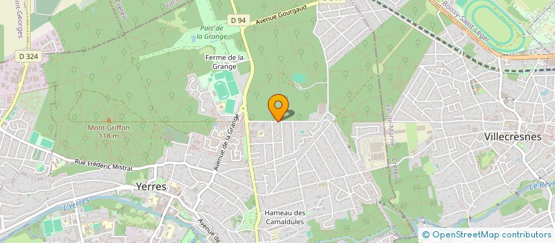 localisation de l'entreprise SCI GLOBERT  YERRES