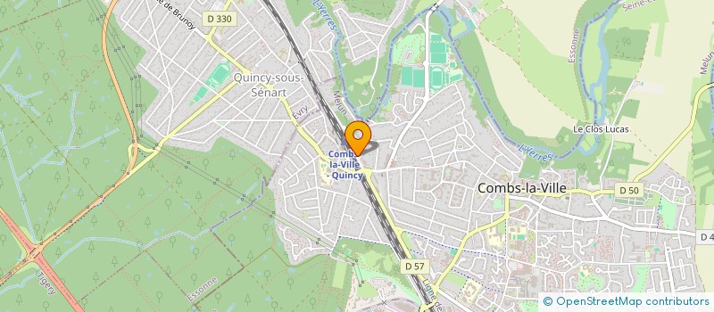 localisation de l'entreprise SCI GLOBULE  COMBS-LA-VILLE