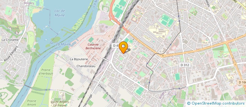 localisation de l'entreprise SCI GLOBULE  ECOUFLANT