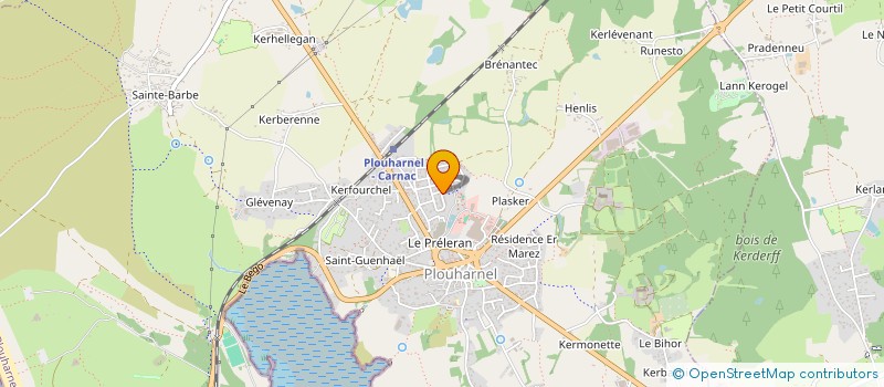 localisation de l'entreprise SCI GLOMA  PLOUHARNEL