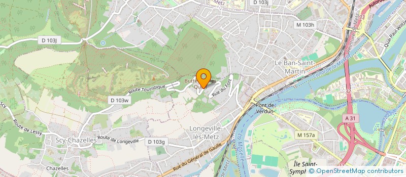 localisation de l'entreprise SCI GLORIA à LONGEVILLE-LES-METZ