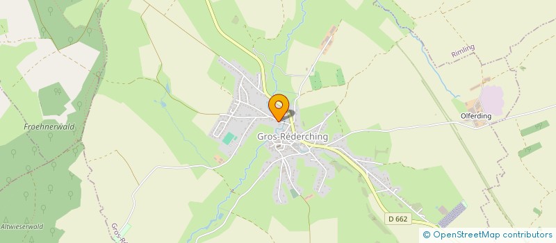 localisation de l'entreprise SCI GLORIETTE  ROHRBACH-LES-BITCHE