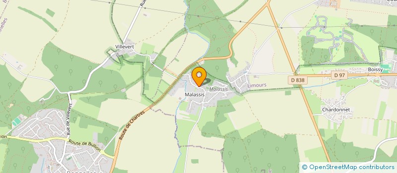 localisation de l'entreprise SCI GLORIETTE  FORGES-LES-BAINS