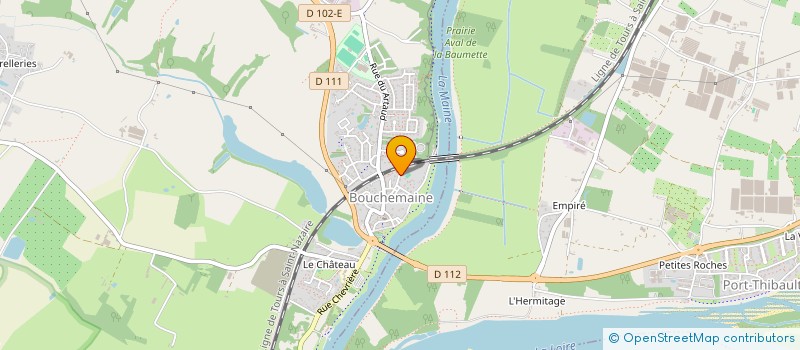 localisation de l'entreprise SCI GLP  BOUCHEMAINE