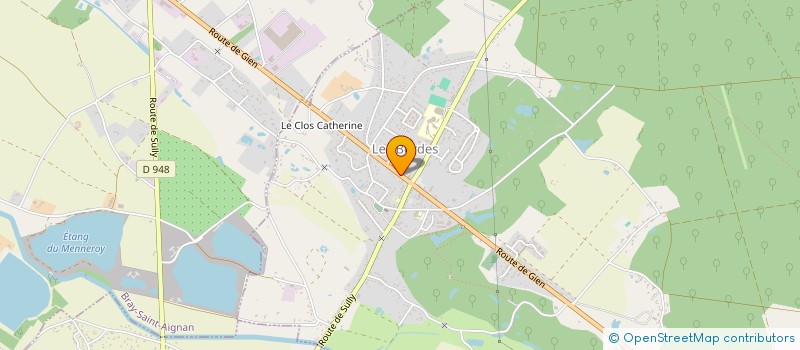 localisation de l'entreprise SCI GLPAF à LES BORDES