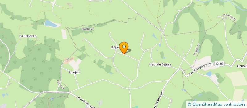 localisation de l'entreprise SCI GLR  PRADINES