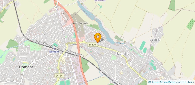 localisation de l'entreprise SCI GLR 95  EZANVILLE