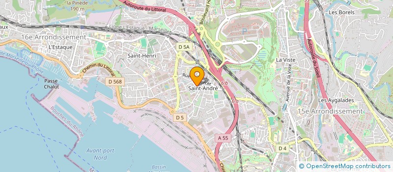 localisation de l'entreprise SCI GLS à MARSEILLE