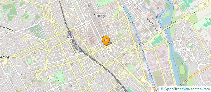 localisation de l'entreprise SCI GLT1  NANCY