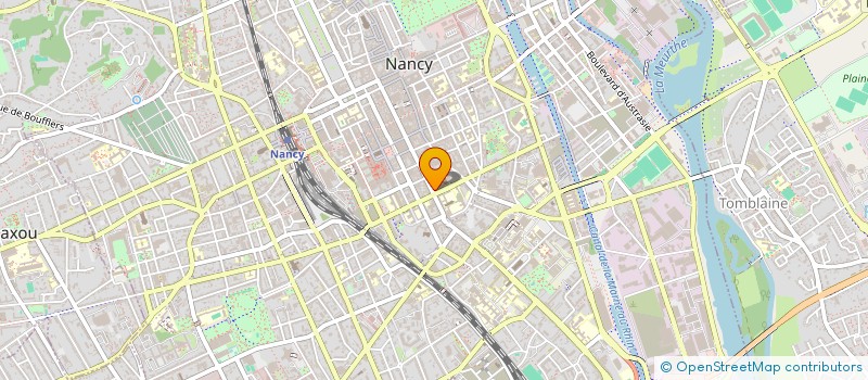 localisation de l'entreprise SCI GLT3  NANCY