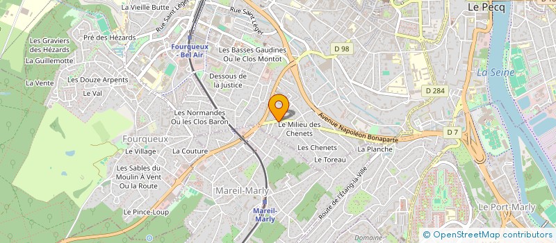 localisation de l'entreprise SCI GLUB  SAINT-GERMAIN-EN-LAYE