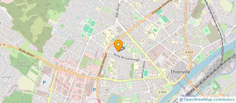 localisation de l'entreprise SCI GLYCINES à THIONVILLE