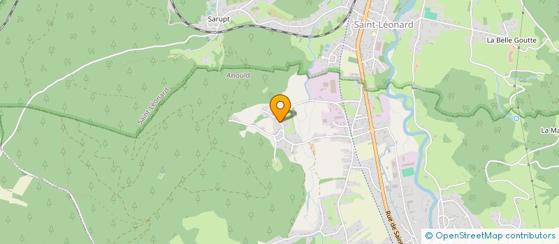 localisation de l'entreprise SCI GM  ANOULD