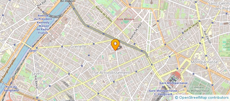 localisation de l'entreprise SCI GM  PARIS