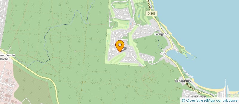 localisation de l'entreprise SCI GM  BISCARROSSE