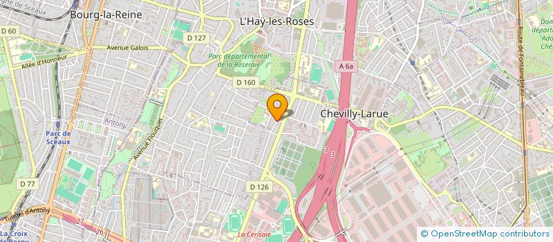 localisation de l'entreprise SCI GM à CHEVILLY-LARUE