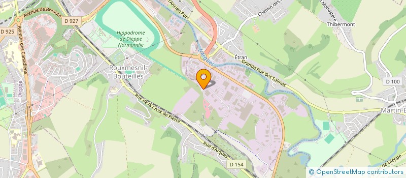 localisation de l'entreprise SCI GM  ROUXMESNIL-BOUTEILLES