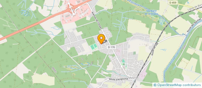 localisation de l'entreprise SCI GM BOIS  MEES