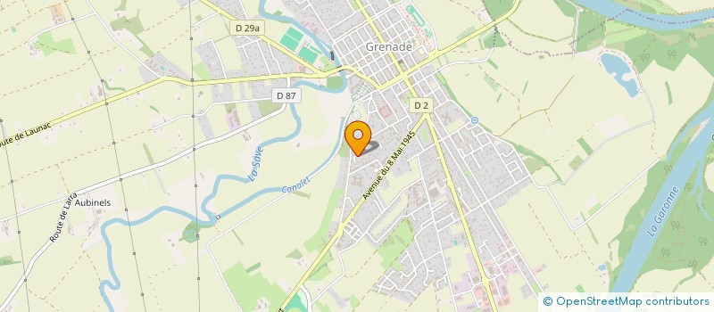 localisation de l'entreprise SCI GM PATRIMOINE  GRENADE