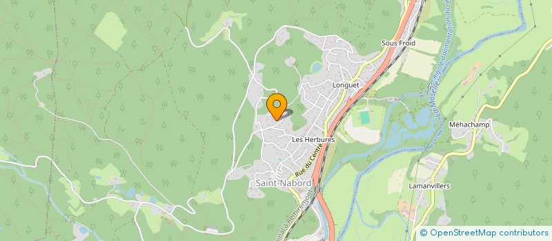 localisation de l'entreprise SCI GM ROMARIC  SAINT-NABORD