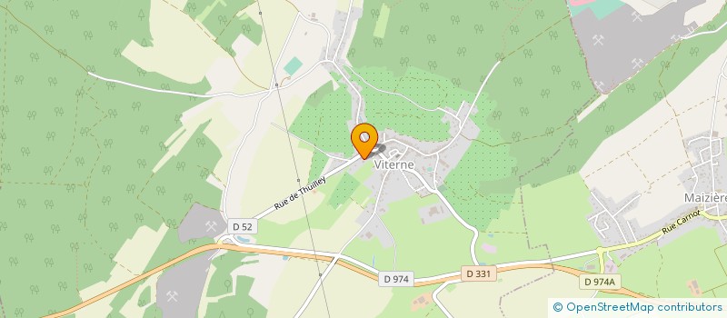 localisation de l'entreprise SCI GM2L  VITERNE