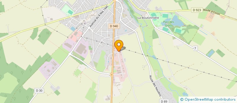 localisation de l'entreprise SCI GMA IMMO  AUBIGNY-SUR-NERE