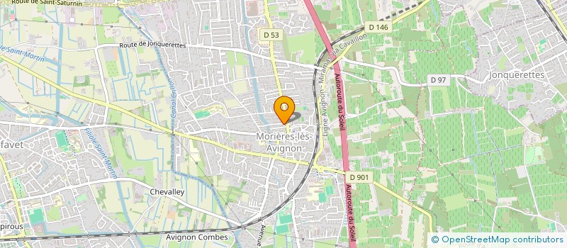 localisation de l'entreprise SCI GMAR  MORIERES-LES-AVIGNON