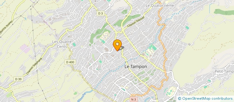 localisation de l'entreprise SCI GMC  LE TAMPON