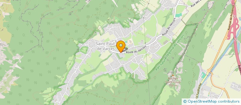 localisation de l'entreprise SCI GMC  SAINT-PAUL-DE-VARCES