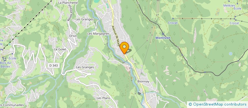 localisation de l'entreprise SCI GMC  SAINT-GERVAIS-LES-BAINS