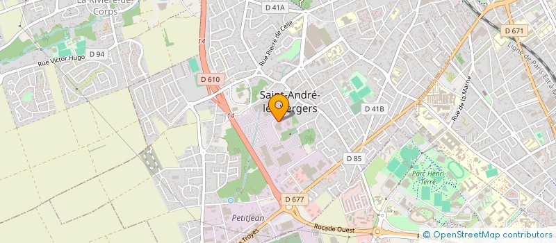 localisation de l'entreprise SCI GMC  SAINT-ANDRE-LES-VERGERS