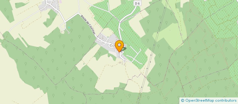 localisation de l'entreprise SCI GMCA  COULOMMES-LA-MONTAGNE