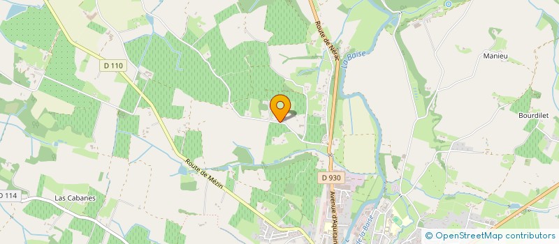 localisation de l'entreprise SCI GMCC  CONDOM